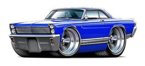 Muscle Car Cartoon Car Art Clipart Image 42031