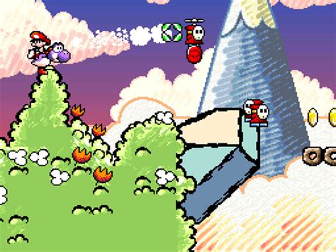 Super Nes Retro Review Super Mario World 2 Yoshis Island Usgamer