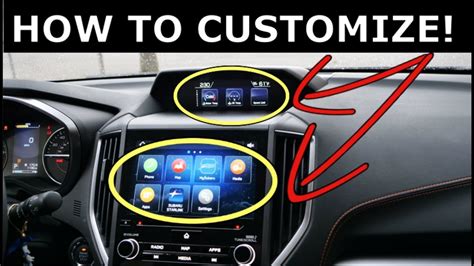 Subaru Crosstrek Dashboard Display