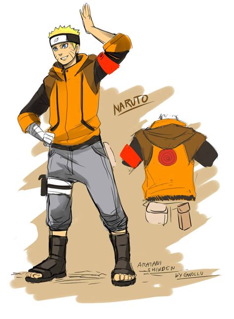 Naruto Design Sketch Rnaruto