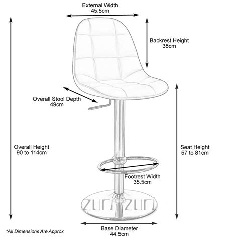 Many chairs are padded or have cushionspadding can be on the seat of the chair only on the seat and back or also on any arm rests or foot rest the chair may have. Rochelle Bar Stool