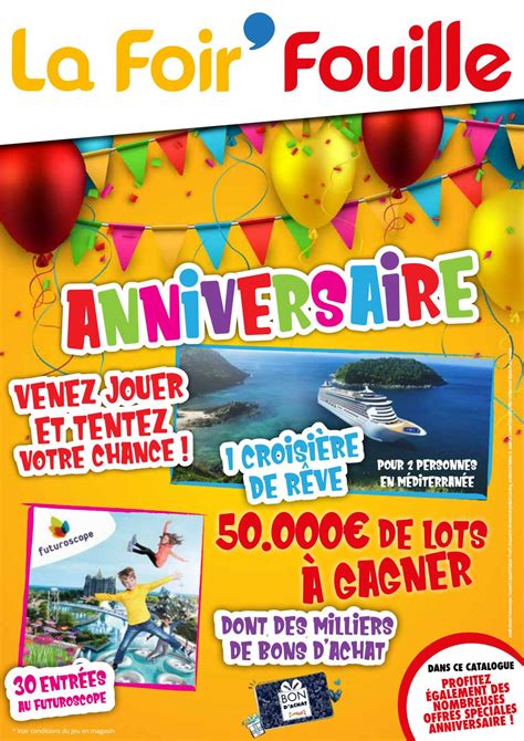 La Foir Fouille Anniversaire