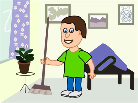 Man Cleaning House Clipart Clip Art Library