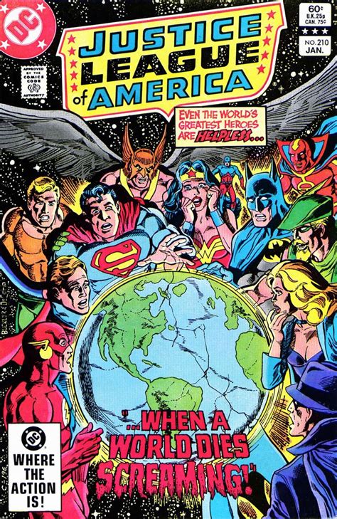 Justice League Of America 1960 Thor Comic Book Comic Covers Book Art