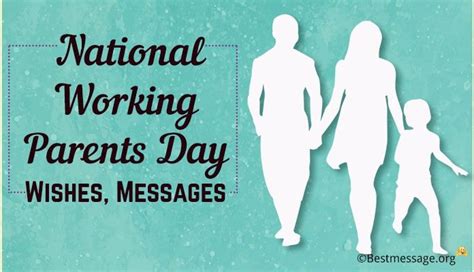 National Working Parents Day Wishes Messages Parents Day Greetings