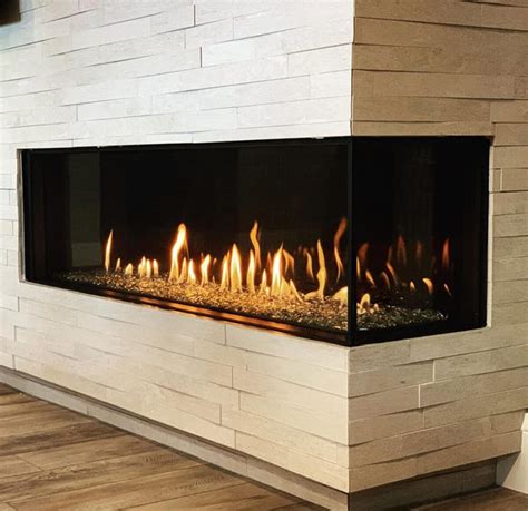 Right Corner Fireplace - Flare Fireplaces