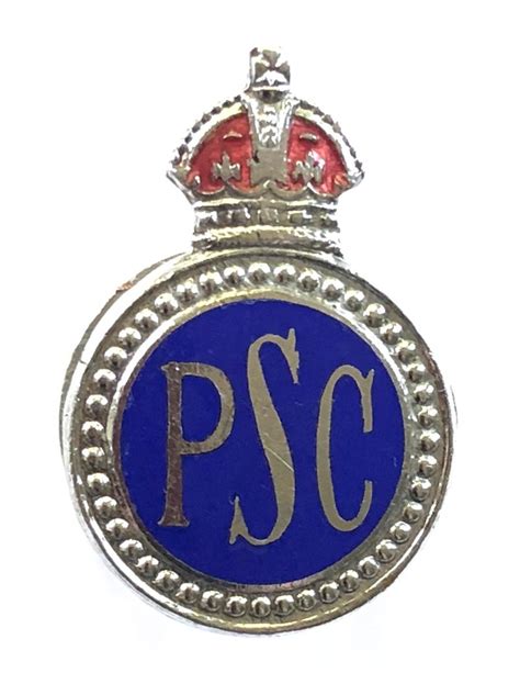 Sally Bosleys Badge Shop Ww2 Peterborough Special Constable Police Badge