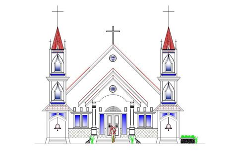 Gambar Gereja Kartun Cari