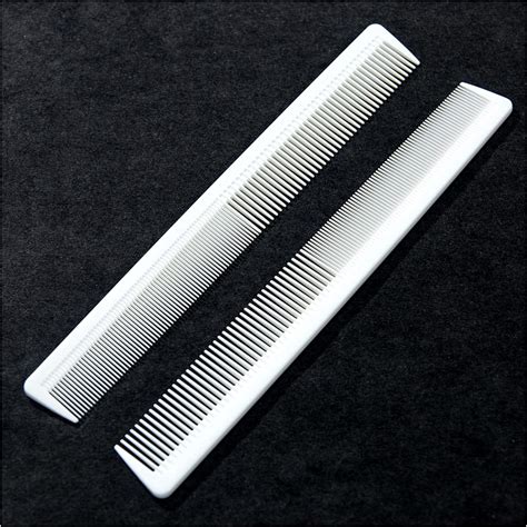 Hairdressing Comb 1pc White Antistatic Hair Comb Taper Cutting Comb