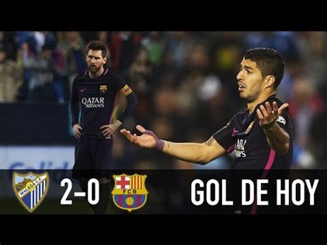Todas las propuestas para saber qué hacer hoy en barcelona. Málaga 2 Barcelona 0 ayer || Resumen y goles || Perdió el ...