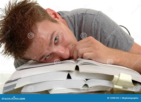 Bored Student Stock Image Image Of Education Student 1098105