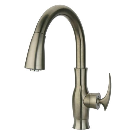 Worlds largest selection of nickel kitchen faucets at below wholesale prices to the public. LaToscana Firenze Single-Handle Pull-Down Sprayer Kitchen ...