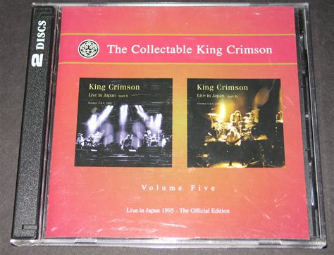 The Collectable King Crimson All Five Volumes 10 Cds Live Crimson 1974