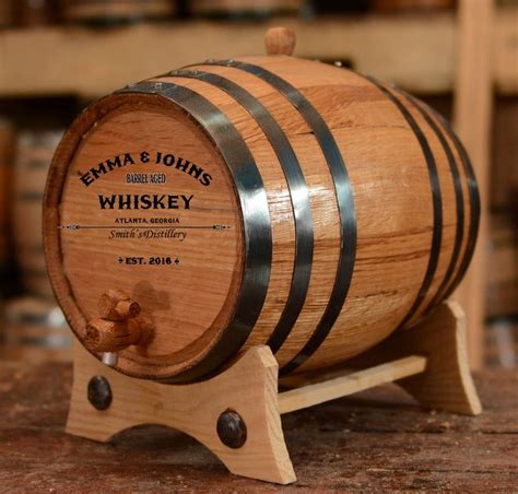 Personalized Whiskey Barrel Custom Engraved Oak Barrel Age Etsy