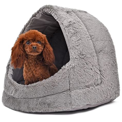 Pet Dog Bed Warming Dog House Soft Material Nest Dogs Baskets Cat