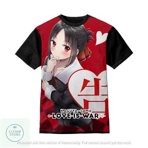 Camiseta Para Niños Kaguya Shinomiya Sama CHIKA FUJIWARA El Amor Es La Guerra Anime Japonés