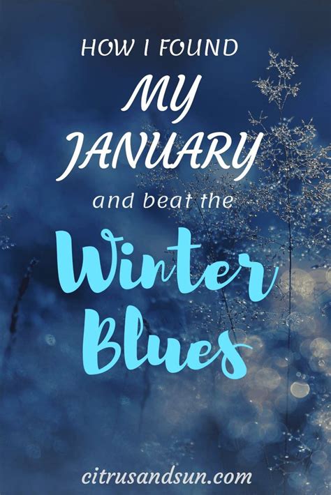 Finding January Mental And Emotional Health Winter Blues Emotional