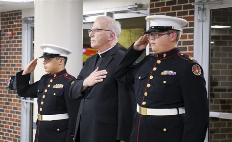 Mcjrotc Celebrates Both The Us Marine Corps Birthday And Veterans Day