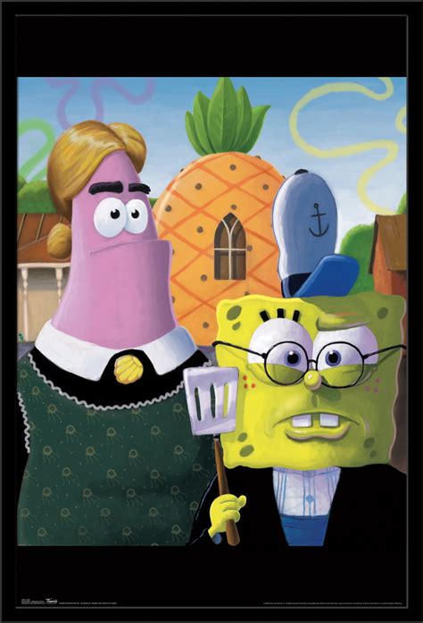 Spongebob American Gothic