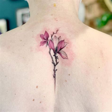 Magnolia Tree Tattoo