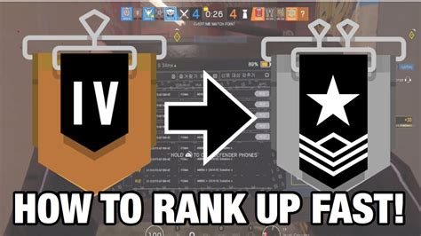 How To Rank Up From Bronze To Silver Rainbow Six Siege Bronze To