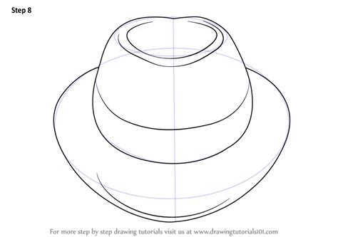 Learn How To Draw A Hat Hats Step By Step Drawing Tutorials