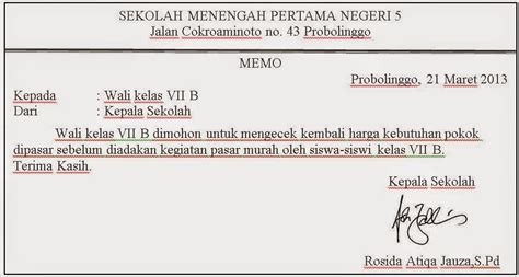 Contoh surat permohonan cuti karyawan. contoh surat indonesia: Contoh Memo dan Penulisannya Mei 2015