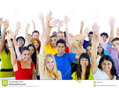 Group Of Young People From Around The World Stock Photo - Image: 45364755
