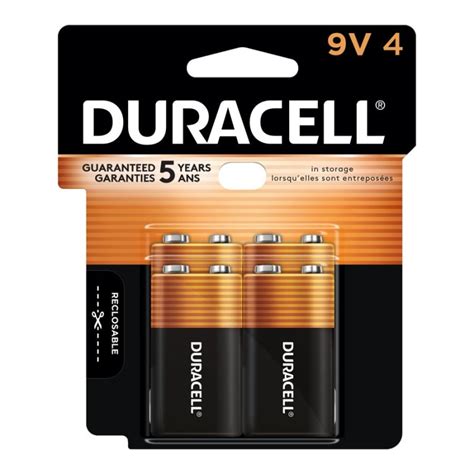 Duracell Coppertop 9v Alkaline Batteries 4 Pack London Drugs