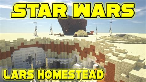 Minecraft Star Wars Lars Homestead Timelapse Youtube