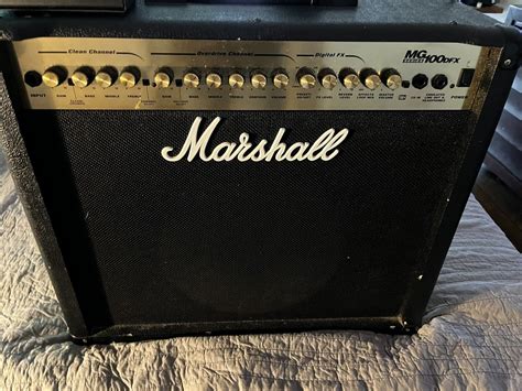 Marshall Mg100dfx 1x12 100w Guitar Combo Amp W Footswitch Excellent