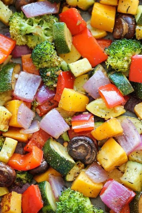 Roasted vegetables