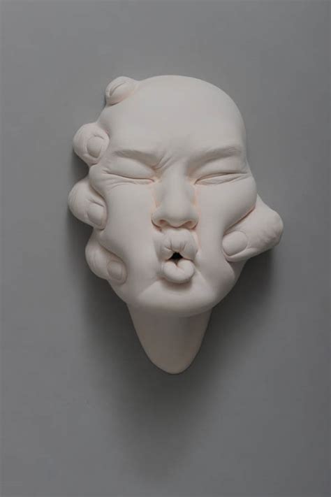 Lucid Dreams Stunning Porcelain Sculptures Of Morphing Human Faces