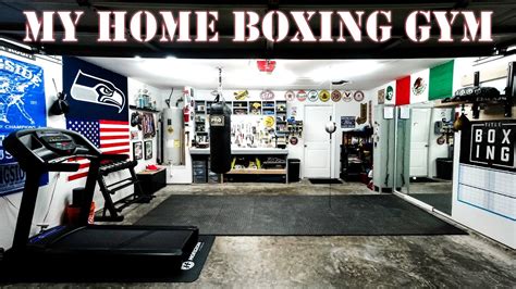 My Home Boxing Gym Setup Youtube