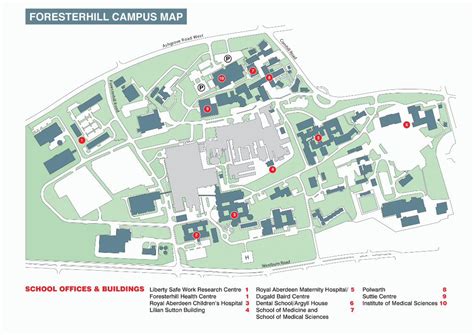 Pdf Aberdeen University Foresterhill Campus Map Dokumentips