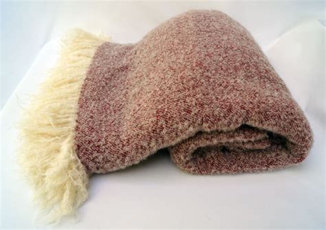 Wool And Angora Mohair Blankets King Queen Snow Blanket All Natural