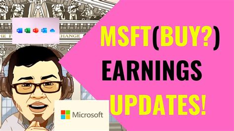 Msft Q Earnings Microsoft Q Earnings Report Buy Msft Stock