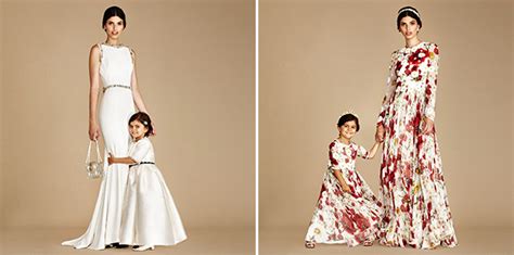 Mamababy collection abiti gemelli mamma e figlia per le occasioni … Dolce e Gabbana: gli abiti da festa come quelli della ...