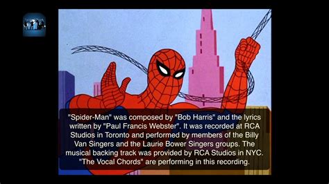 Spider Man 1967 Theme Song By Bob Harris And Paul Francis Webster