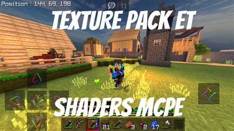 Comment Installer Texture Packshaders Sur Mcpe Youtube