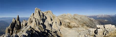 Alpen Panoramen Panorama Latemar