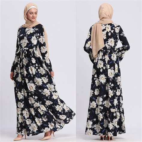 Womail Muslim Abaya Women Dubai Kaftan Islam Long Maxi Dress Muslim