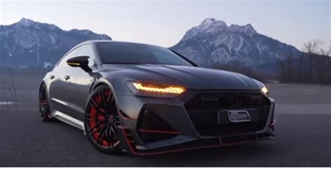 Premiere 2020 Audi Rs7 R Sportback 740hp The New Beast From Abt
