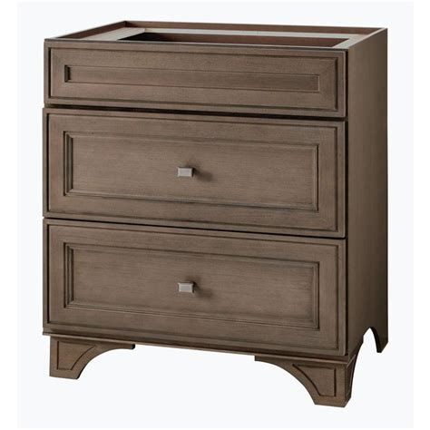A bathroom vanity unit is a piece of furniture combining the bathroom basin with a useful storage cabinet. Home Decorators Collection Albright 30 in. W Bath Vanity ...