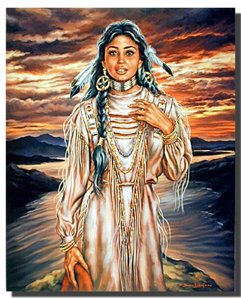 Maiden Poster - Sunset | Native American Posters