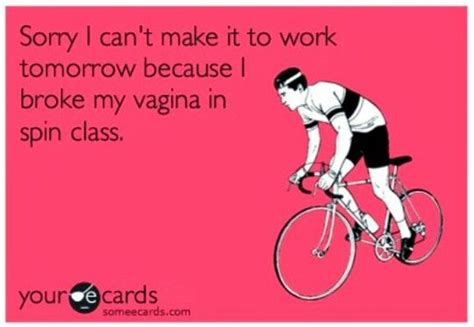 Pin By Sara Macintosh On Funnies Spin Class Humor Workout Humor