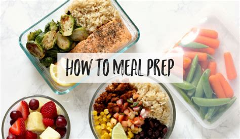 5 Simple Tips To Meal Prepping Diary Of A Fit Mommy