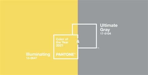 Pantone Unveils Ultimate Gray Illuminating As Colors Of The Year 2021