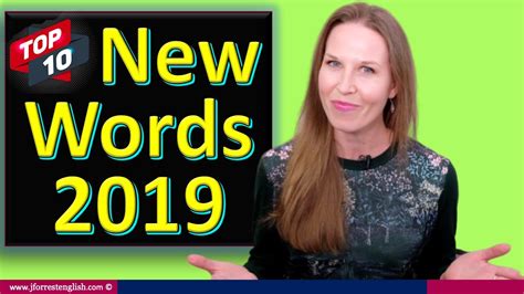 New Words Added To The Dictionary In 2019 Top 10 New Words Youtube