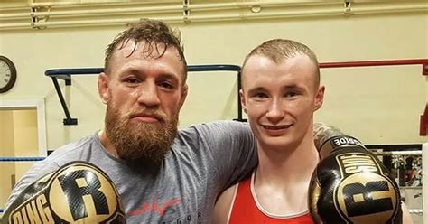 conor mcgregor s sparring partner who threatened khabib nurmagomedov turns professional irish
